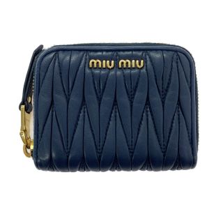 ミュウミュウ(miumiu)のミュウミュウ マテラッセ コインケース 財布(コインケース)