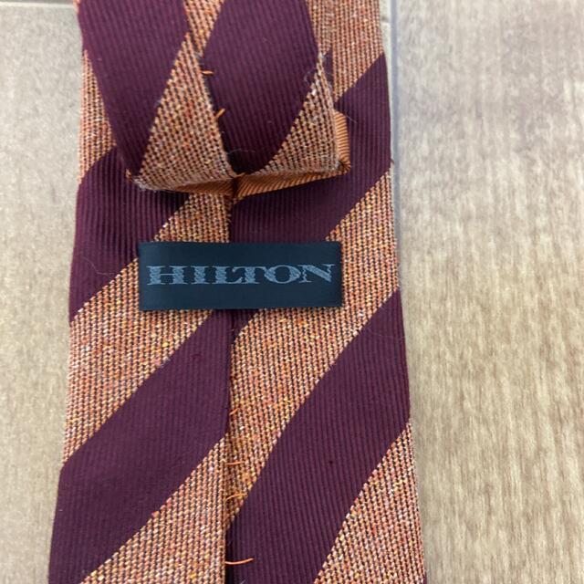 青山(アオヤマ)のネクタイ　ヒルトン　Hilton メンズのファッション小物(ネクタイ)の商品写真