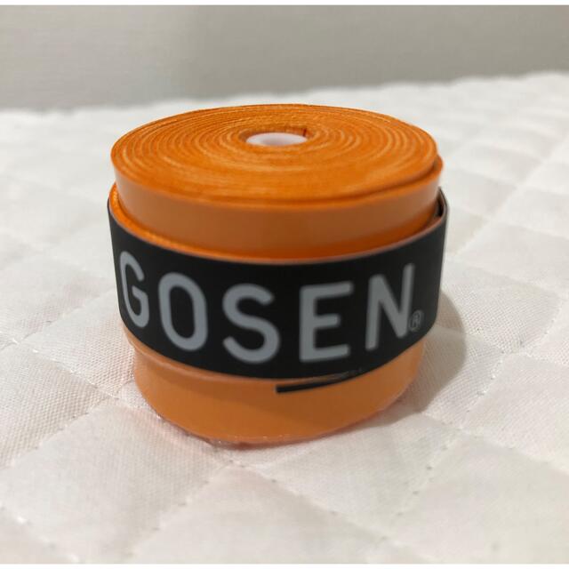 GOSEN(ゴーセン)のGOSEN グリップテープ 1個★迅速発送 オレンジ ゴーセン マイバチ色変更可 エンタメ/ホビーのエンタメ その他(その他)の商品写真