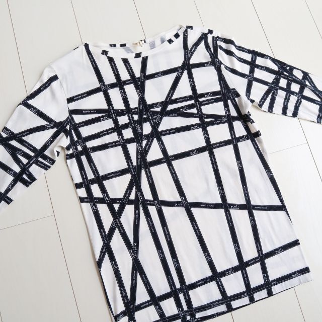 美品】HERMES ボルデュック リボン マルジェラ期 ロンT - Tシャツ(長袖