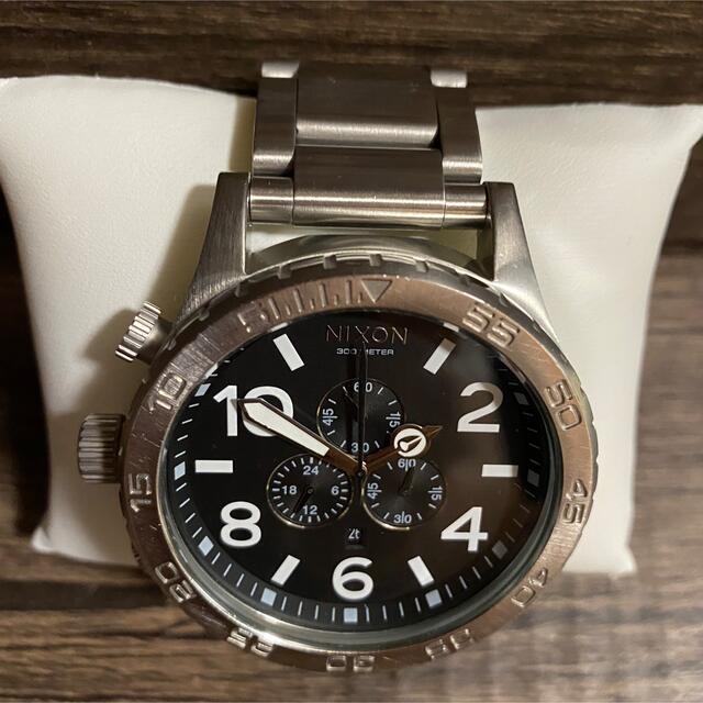 稼働品 NIXON ニクソン CHRONO ビッグフェイス  腕時計