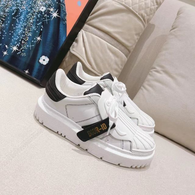 DIOR ID ディオールID スニーカー ホワイトネイビー-