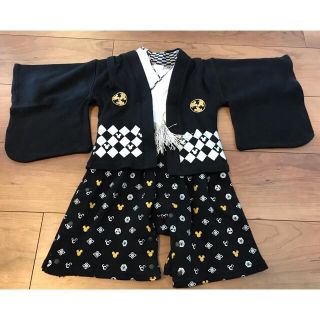 ディズニー(Disney)の袴　ミッキー　お祝い着　和装　Disneybaby(和服/着物)