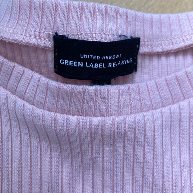 UNITED ARROWS green label relaxing(ユナイテッドアローズグリーンレーベルリラクシング)のユナイテッドアローズ　105㎝女の子ワンピース　ピンク キッズ/ベビー/マタニティのキッズ服女の子用(90cm~)(ワンピース)の商品写真