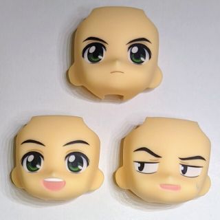 グッドスマイルカンパニー(GOOD SMILE COMPANY)のねんどろいど　進藤ヒカル　顔パーツ3点『ヒカルの碁』未使用品(アニメ/ゲーム)