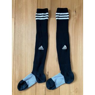 アディダス(adidas)のくーちゃん様専用☆アディダス✳︎サッカーソックス✳︎22-24㎝✳︎黒(その他)