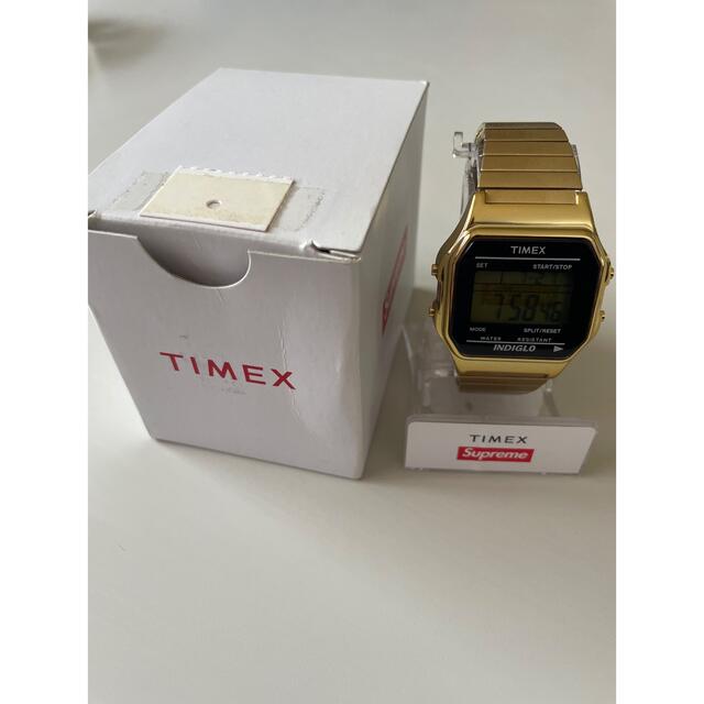 アイボリー×レッド Supreme Timex Digital Watch - 腕時計(デジタル)