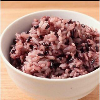 自家製米　(お試しサイズ)　古代米 黒米 150g もち米 玄米 紫黒米 雑穀(米/穀物)