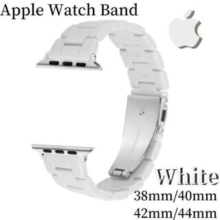 Apple Watch band アップルウォッチ バンド 高級 人気 ホワイ(その他)