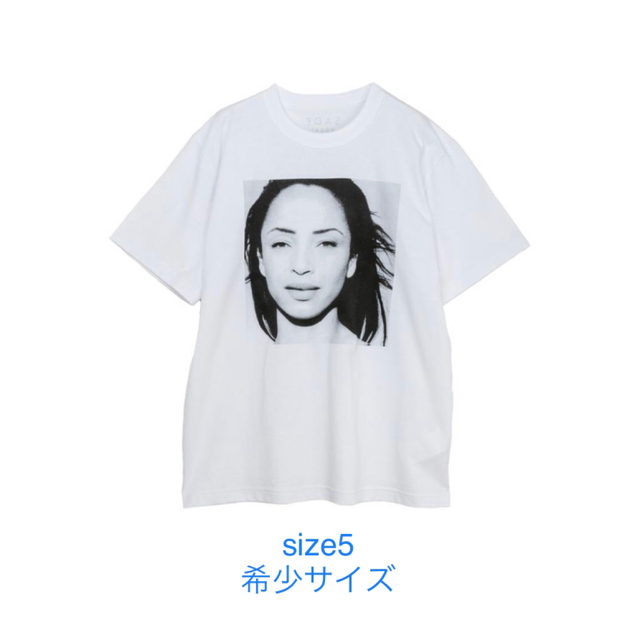 即完売 sacai SADE T-Shirt 白 サイズ5