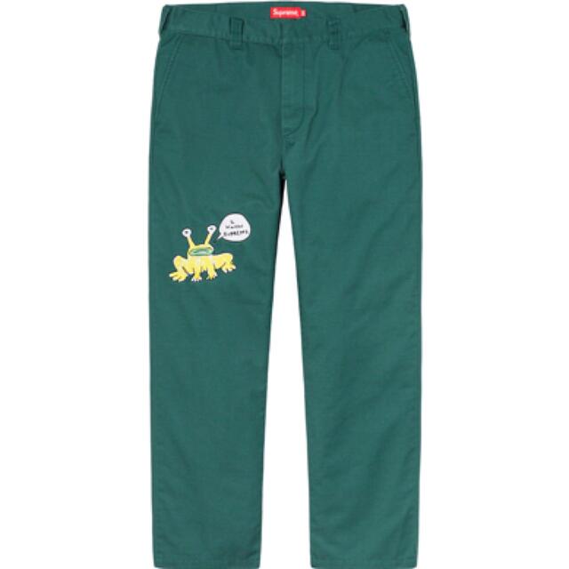 39sNoahノア9036 Supreme Embroidered Work Pant