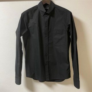 バレンシアガ(Balenciaga)の最終値下！新品　バレンシアガ　balenciaga 長袖シャツ　ブラック(シャツ)