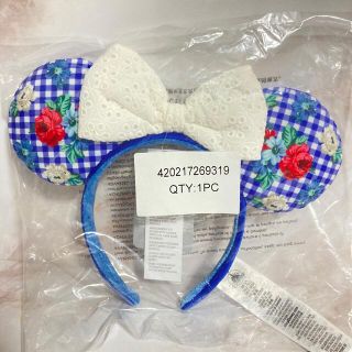Disney - 【SALE!】日本未発売 ディズニー カチューシャ チェック 花 Disney - 【SALE!】日本未発売 ディズニー カチューシャ チェック 花
