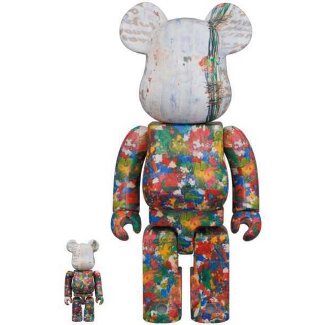 BE@RBRICK 木梨憲武《感謝》100％＆400％　ベアブリック