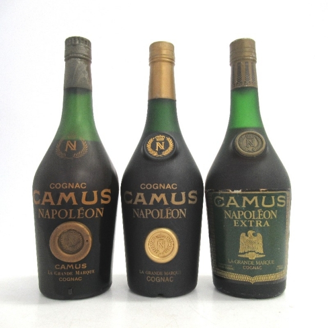 未開封★CAMUS【カミュ】 コニャック 3本セット 700ml 箱なし