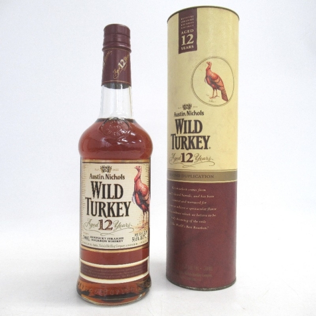 ウイスキー未開封★Wild Turkey【ワイルドターキー】 12年 旧ラベル 750ml