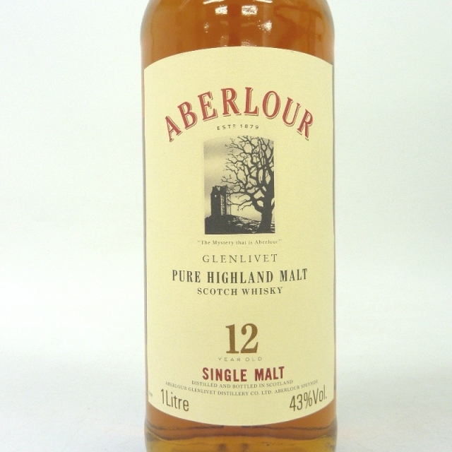 未開封★ABERLOUR【アベラワー】 グレンリベット 12年 1000ml 箱付