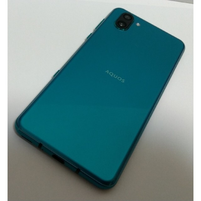 softbank AQUOS R3 808SH グリーン simフリー 美品