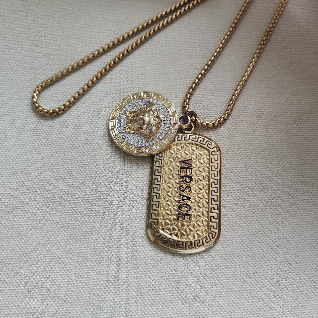 新品即納】 VERSACE - 美品・VERSACE ヴェルサーチ ネックレス の通販