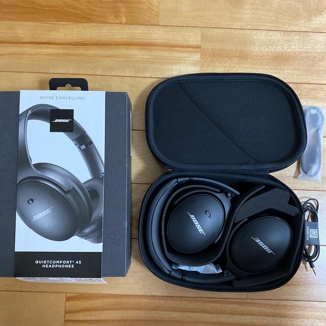 オーディオ機器bose quietcomfort 45