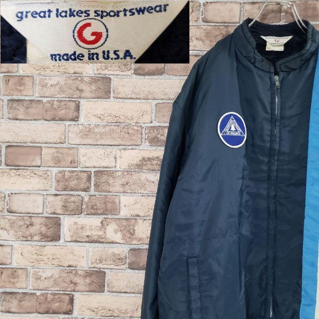 THE GREAT LAKES JACKET ナイロンジャケットUSA製　裏ボア