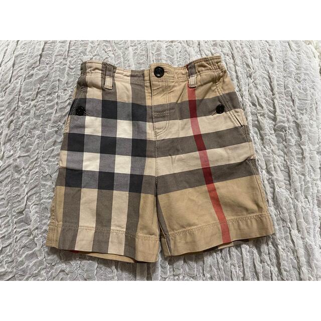 BURBERRY バーバリー チェック ハーフパンツ ショートパンツ 90 95の通販 by nmf's shop (平日のみの発送です）｜ バーバリーならラクマ