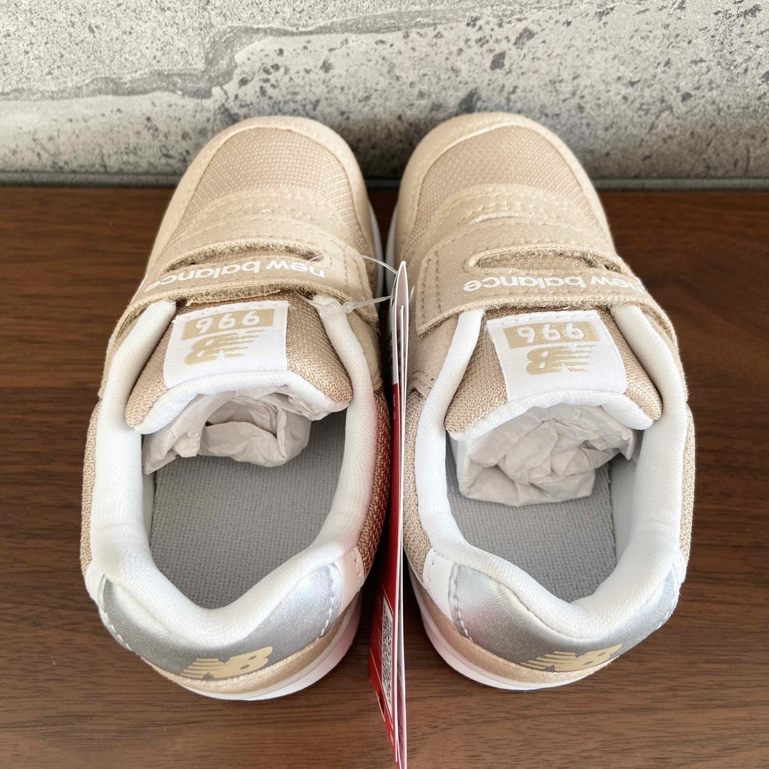 New Balance - 【新品】15.5センチ ベージュ ニューバランス New Balance - 【新品】15.5センチ ベージュ ニューバランス