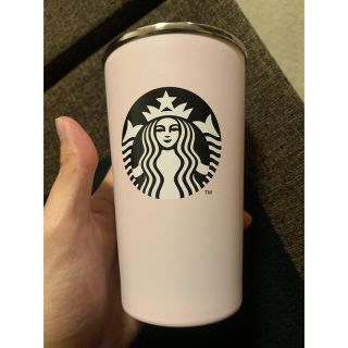 スターバックスコーヒー(Starbucks Coffee)のスタバ　タンブラー　ステンレス　ピンク(タンブラー)