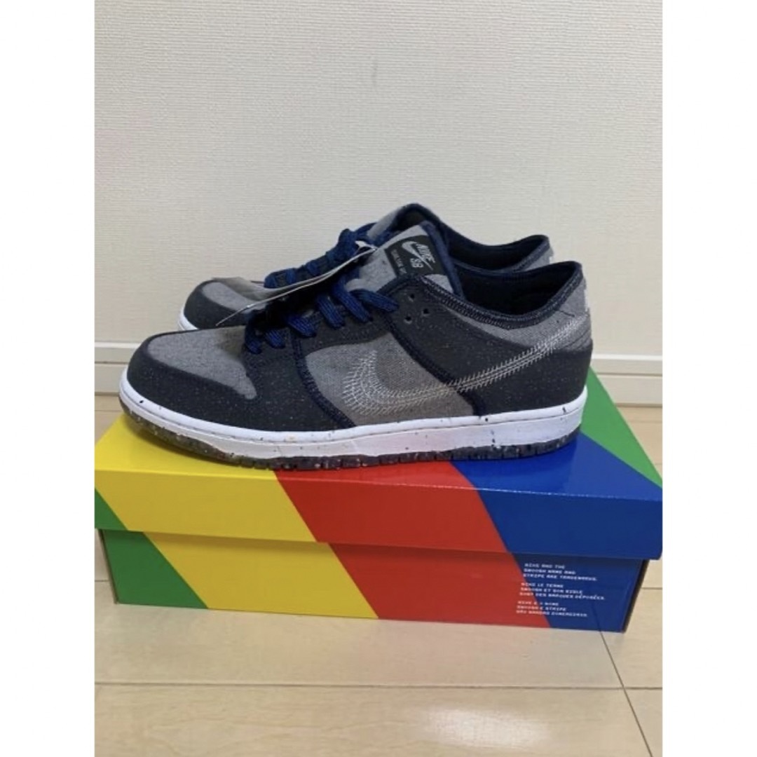 スニーカー新品未使用27cm nike sb dunk low pro e crater