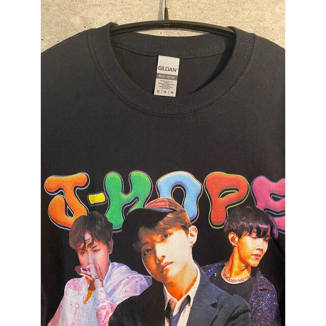 BTS ホビ j-hope HIPHOP Tシャツ 新品 ヴィンテージ風