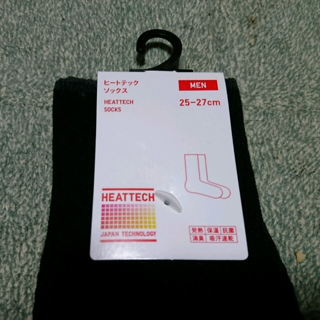 UNIQLO(ユニクロ)の＊ユニクロ＊ヒートテック ソックス＊メンズ＊ メンズのレッグウェア(ソックス)の商品写真