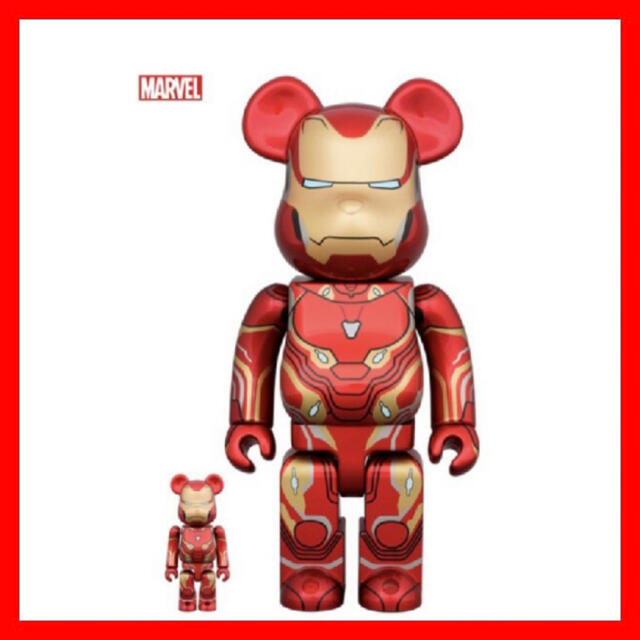 BE@RBRICK IRON MAN MARK 50 100％ & 400％