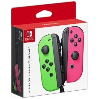 純正ジョイコン左右セット　ネオングリーン(家庭用ゲーム機本体)
