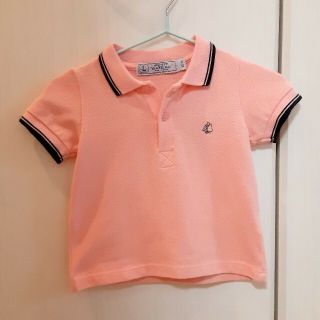 PETIT BATEAU - 【プチバトー】半袖ポロシャツ 12Mサイズの通販 by