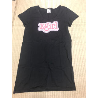 エックスガール(X-girl)のX-GIRL 半袖　ロングＴシャツ(Tシャツ(半袖/袖なし))