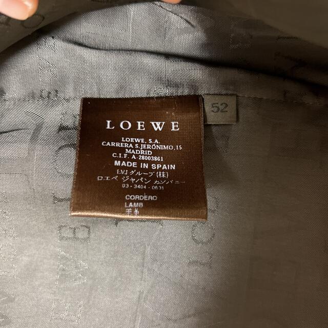 在庫格安 LOEWE LOEWE brown leather tailored jacketの通販 by ダイーイ's shop｜ロエベならラクマ 