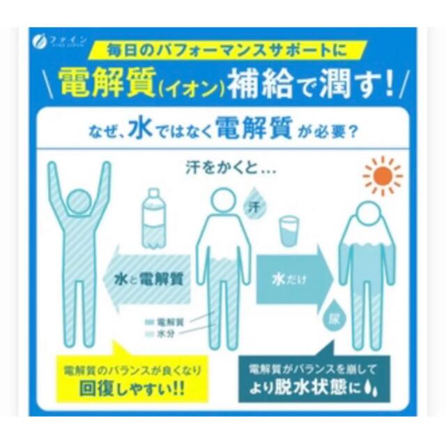 ファイン イオンドリンク スポーツドリンク味 ×2箱（44包入り） 食品/飲料/酒の健康食品(その他)の商品写真