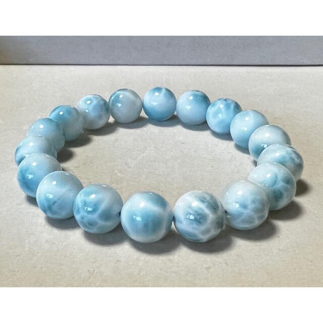 高品質天然ラリマーブレスレット11mm | www.bonitaexclusive.com