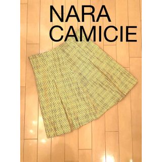 ナラカミーチェ(NARACAMICIE)のNARACAMICIE(ナラカミーチェ)ツイードミニスカート 新品未使用品(ひざ丈スカート)