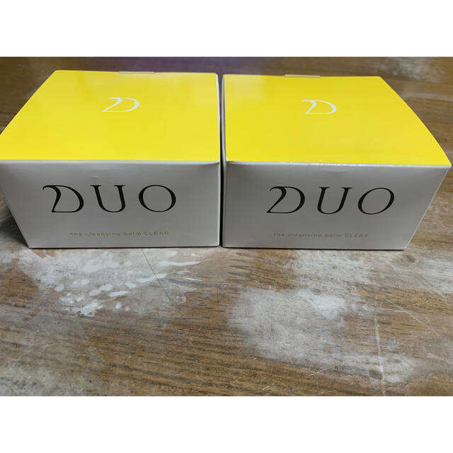 DUO(デュオ) ザ クレンジングバーム クリア(90g) ２つセット コスメ/美容のスキンケア/基礎化粧品(クレンジング/メイク落とし)の商品写真