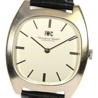 インターナショナルウォッチカンパニー(IWC)の【IWC SCHAFFHAUSEN】IWC ヴィンテージ K18WG cal.423 2570 手巻き メンズ_694485【ev15】(腕時計(アナログ))