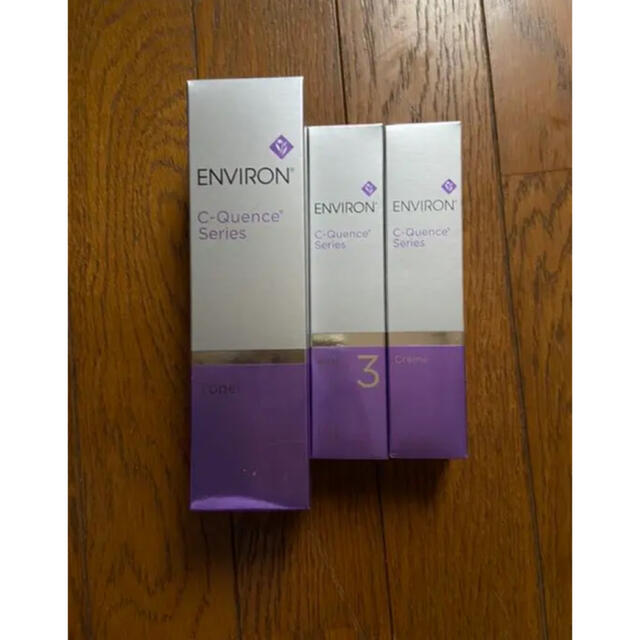 完璧 エンビロン ENVIRON C-クエンス トーナー クリーム セラム3