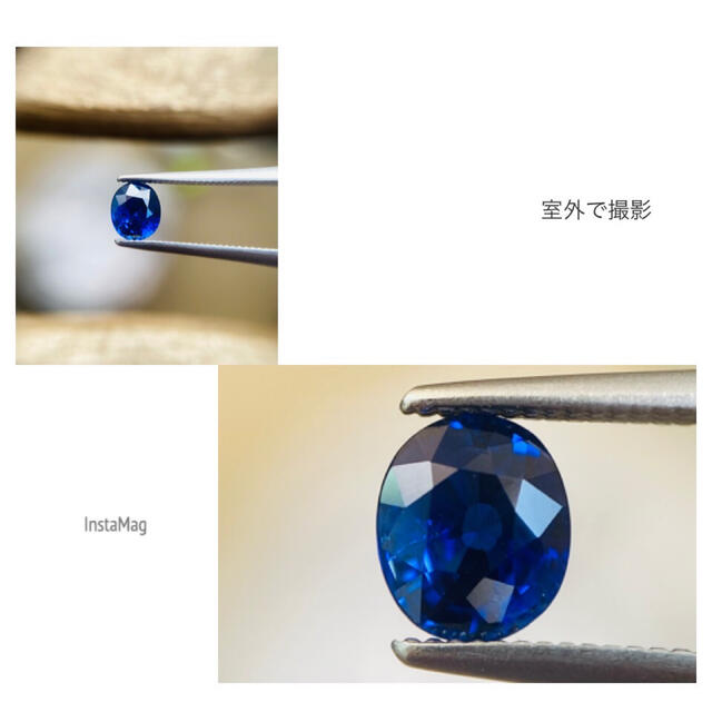 (R0727-1)『ロイヤルブルー』天然ブルーサファイア　ルース　0.623ct 4