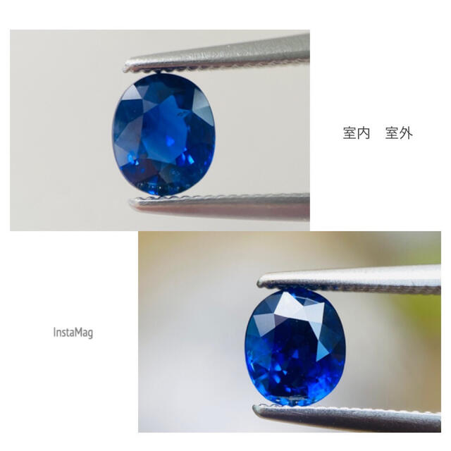 (R0727-1)『ロイヤルブルー』天然ブルーサファイア　ルース　0.623ct 5