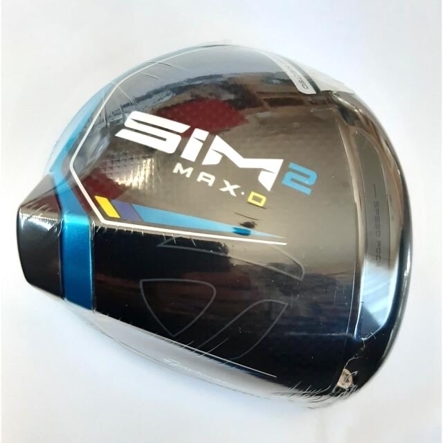 【全商品オープニング価格 特別価格】 新品 SIM2 MAX D 9度 ドライバー ヘッド単品 付属品 国内正規品