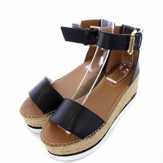 See By Chloe サンダル 35(21.5cm位) 黒