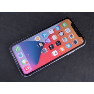 訳あり iPhone11 64GB  NWLX2J　SIMロック解除済(スマートフォン本体)