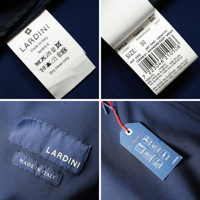 LARDINI(ラルディーニ)の新品13万LARDINIラルディーニEASY WEARウールチェスターコート50 メンズのジャケット/アウター(チェスターコート)の商品写真