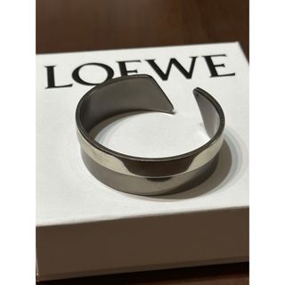 ロエベ(LOEWE)の【LOEWE】バングル ブラック×シルバー 【ロエベ】(バングル/リストバンド)