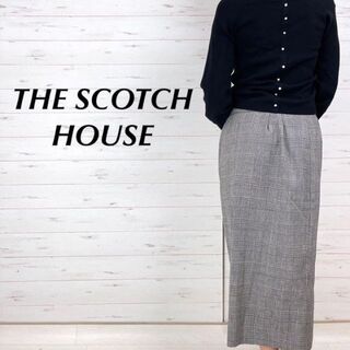 ザスコッチハウス(THE SCOTCH HOUSE)のTHE SCOTCHHOUSE ザスコッチハウス グレンチェック スカート(ロングスカート)